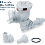 Attwood Marine Tsunami Mk2 T500 Livewell Aerator Pump, 12V, 500 GPH