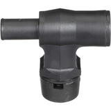 Attwood Marine 90-Degree P-Trap Fuel Tank Vent, 5/8 in ID Hose, 3/4 in Install Hole, 9/16 in Max Hull Thickness, ABYC