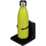 Attwood Marine Fold-Up Drink Holder, Dual Ring, Polycarbonate, 7/8 in Closed Depth