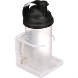 Attwood Marine Fold-Up Drink Holder, Dual Ring, Polycarbonate, 7/8 in Closed Depth