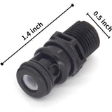 Attwood Marine Universal Sprayless Fuel Line Connector, Check Valves