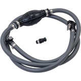 Attwood Marine Mercury Fuel Line Kit, 3/8 in x 6 ft, Universal Sprayless Connector