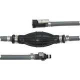 Attwood Marine Yamaha Fuel Line Kit, 6 ft x 3/8 in, Universal Sprayless Connector, Low-Permeation Primer Bulb, Ethanol Compatible
