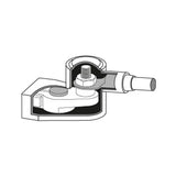 Blue Sea Systems Standard CableCap Battery Terminal Caps, For Marine Adapter Terminals, PVC, Red/Black Pair
