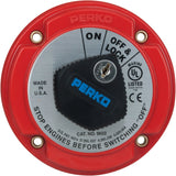 Perko Battery Switch, 6-32V, Ignition Protected, Surface Mount