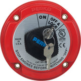 Perko Battery Switch, 6-32V, Ignition Protected, Surface Mount