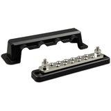 Victron Energy 250A 2P Busbar with Cover, 70VDC, 5/16 in Studs