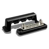 Victron Energy 250A 2P Busbar with Cover, 70VDC, 5/16 in Studs