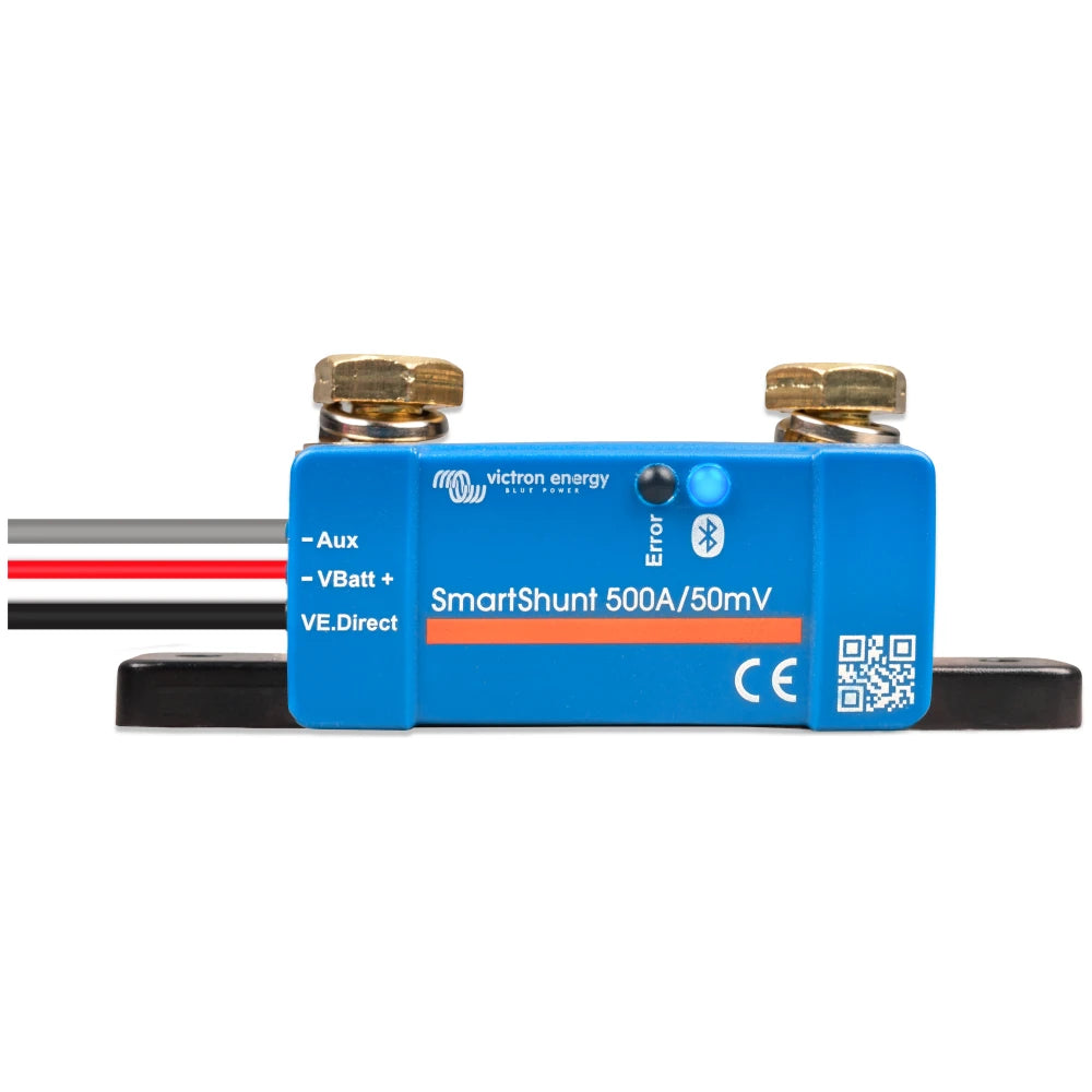Victron Energy SmartShunt Battery Monitor, IP65, Bluetooth, VE.Direct