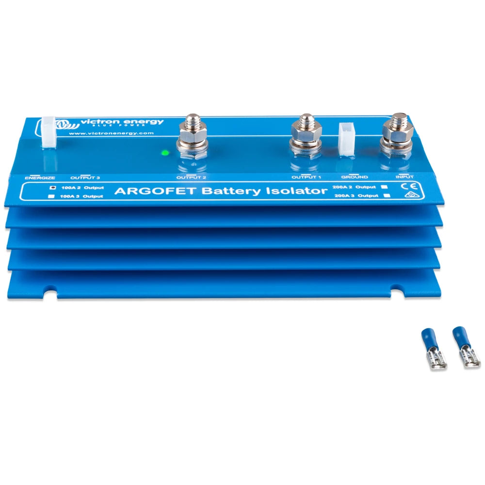 Victron Energy Argofet Battery Isolators, Alternator Energize Input, 12/24V Auto Ranging