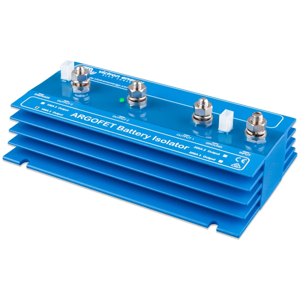 Victron Energy Argofet Battery Isolators, Alternator Energize Input, 12/24V Auto Ranging
