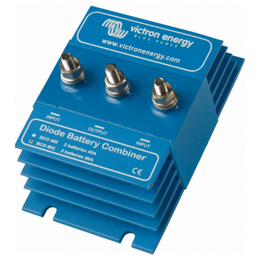 Victron Energy Argo Diode Battery Combiner, For 2 Batteries, 12V and 24V, M6 Bolts