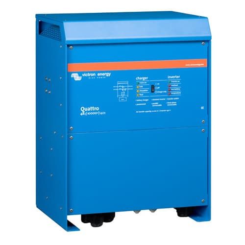 Victron Energy Quattro 48/10000/140-100/100 120V Inverter Charger, VE.Bus