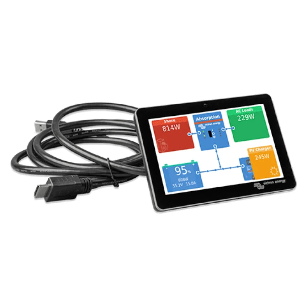Victron Energy GX Touch Touchscreen Display, For Cerbo GX, Flush Mount, Waterproof