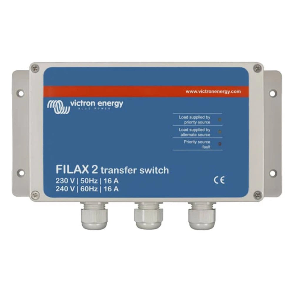 Victron Energy Filax 2 AC Transfer Switch, Under 20ms Switching Time