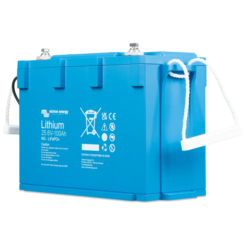 Victron Energy Lithium NG LiFePO4 Battery, 25.6V, IP65