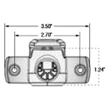 Attwood Marine Fold-Down Incandescent Anchor/Masthead Light, 12V, 3 NM, 360 Degree, Horizontal Mount