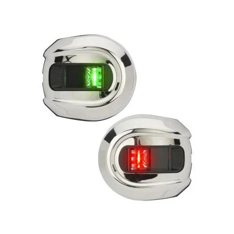 Attwood Marine LightArmor LED Navigation Lights, Vertical Surface Mount, Stainless Steel, 2NM