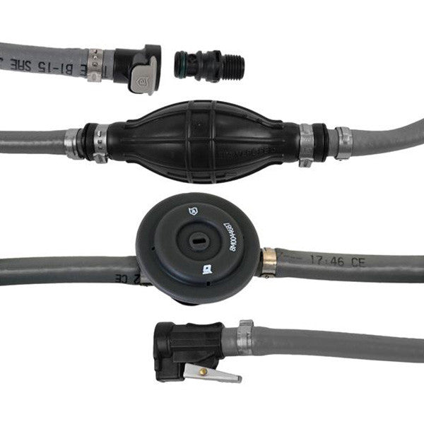 Attwood Marine Johnson/Evinrude Fuel Line Kit, 6 ft x 3/8 in