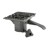 Attwood Marine 278 ProGlide Seat Mount with Slider, For 2-7/8 in Posts, Long Handle