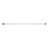 Attwood Marine Incandescent All-Round Pole Light, Articulating Anti-Glare Head, 2 NM Visibility, 2-Pin Locking Collar
