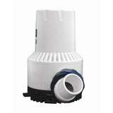 Attwood Marine HD2000 Heavy-Duty Bilge Pump, 2000 GPH, 1-1/8 in Port, Anti-Airlock Nozzle
