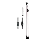 Attwood Marine LightArmor LED All-Round Folding Pole Light, 2-Pin Standard Pole, 10.5-14.4V DC, 2-Mile 360° Visibility