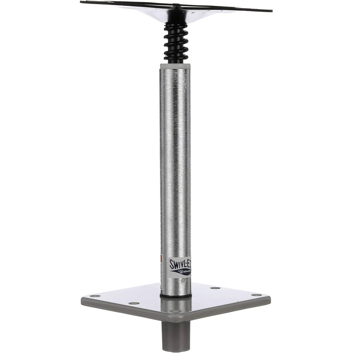 Attwood Marine Lock'N-Pin 3/4 in Pedestal Kit, 11 in Post, 7 x 7 in Base Plate
