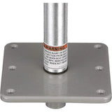 Attwood Marine Lock'N-Pin 3/4 in Pedestal Kit, 11 in Post, 7 x 7 in Base Plate