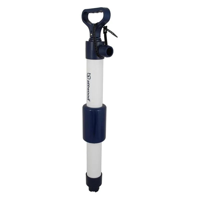 Attwood Marine Hand Bilge Pump, 8 GPM, Plastic, Floating Grip
