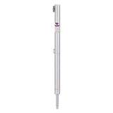 Attwood Marine Lock'N-Pin Pro-Post Boat Seat Post, 25-31 in, 3/4 in Pin, 1.5 in Diameter, Brushed Aluminum, Steel Pin