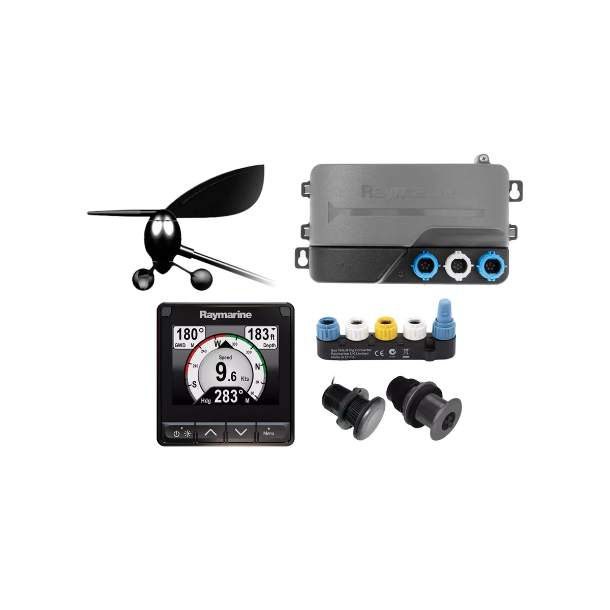 Raymarine i70s Multifunction Instrument, 4.1 in Color LCD, SeaTalkng, NMEA 2000, 12V, IPX6/IPX7