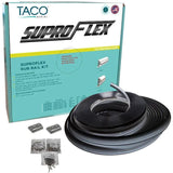 TACO Marine SuproFlex Semi-Rigid Vinyl Rub Rail Kit, 1-5/8 in x 7/8 in x 60 ft, Vinyl Overlay Insert