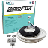 TACO Marine SuproFlex Semi-Rigid Rub Rail Kit, 2 in x 1-1/4 in, Flexible Vinyl Overlay Insert