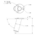 TACO Marine J-Lock SunShade System, Twist & Lock