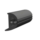 TACO Marine Flexible Vinyl Rub Rail Kit, 1-7/8 in x 1-3/8 in, Black Rail, Black Insert