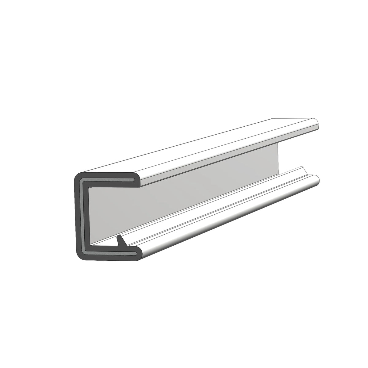 TACO Marine Flex Trim, 1/2 in Opening, 5/8 in Width, 25 ft