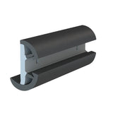 TACO Marine SuproFlex Semi-Rigid Rub Rail Kit, 2 in x 1-1/4 in, Flexible Vinyl Overlay Insert