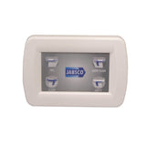 Jabsco Deluxe Flush 14 in Electric Marine Toilet, Soft Close Seat