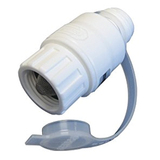 Jabsco 44411 Series Water Pressure Regulator, 45 PSI, Backflow Preventer, Port Strainer