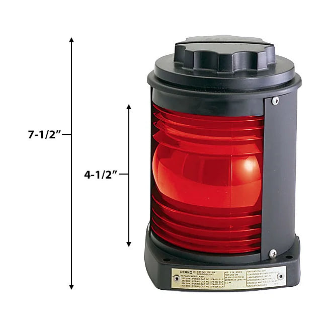 Perko 1127 Navigation Side Lights, 20-50m Vessels, 2nm