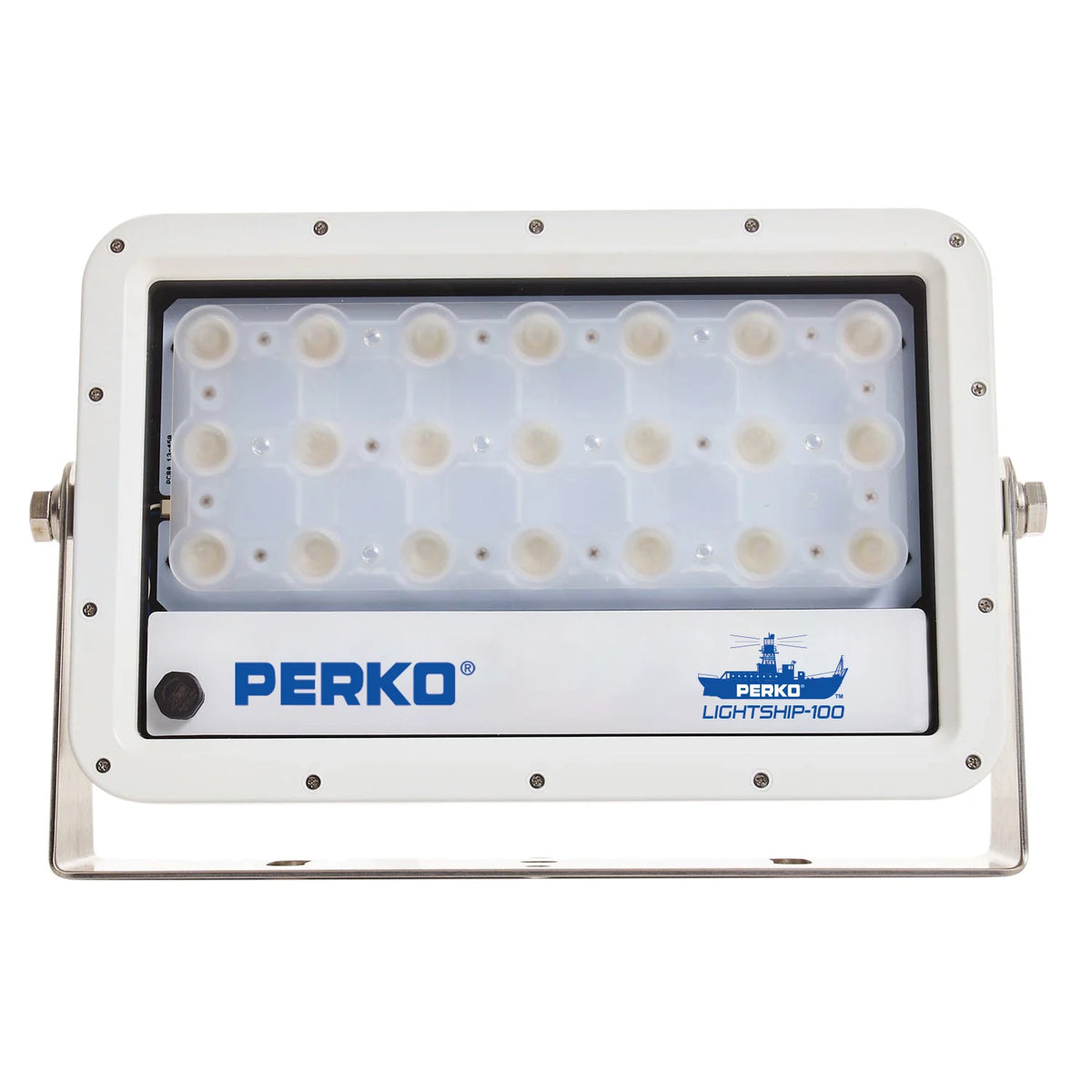 Perko Lightship 100 LED Spreader Light, 12/24/32VDC, IP68, 5000K
