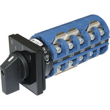 Blue Sea Systems AC Rotary Source Selector Switch, 240V AC, 65A, 3-Pole, Single Output