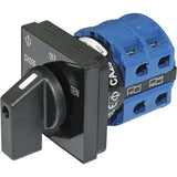 Blue Sea Systems AC Rotary Source Selector Switch, 2-Pole, 120/230V AC, Single Output