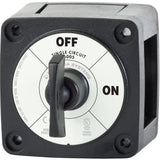Blue Sea Systems m-Series Mini Battery Switch with Key, Single Circuit ON-OFF, 48V DC, 300A Continuous