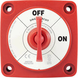 Blue Sea Systems m-Series Mini Battery Switch with Key, Single Circuit ON-OFF, 48V DC, 300A Continuous