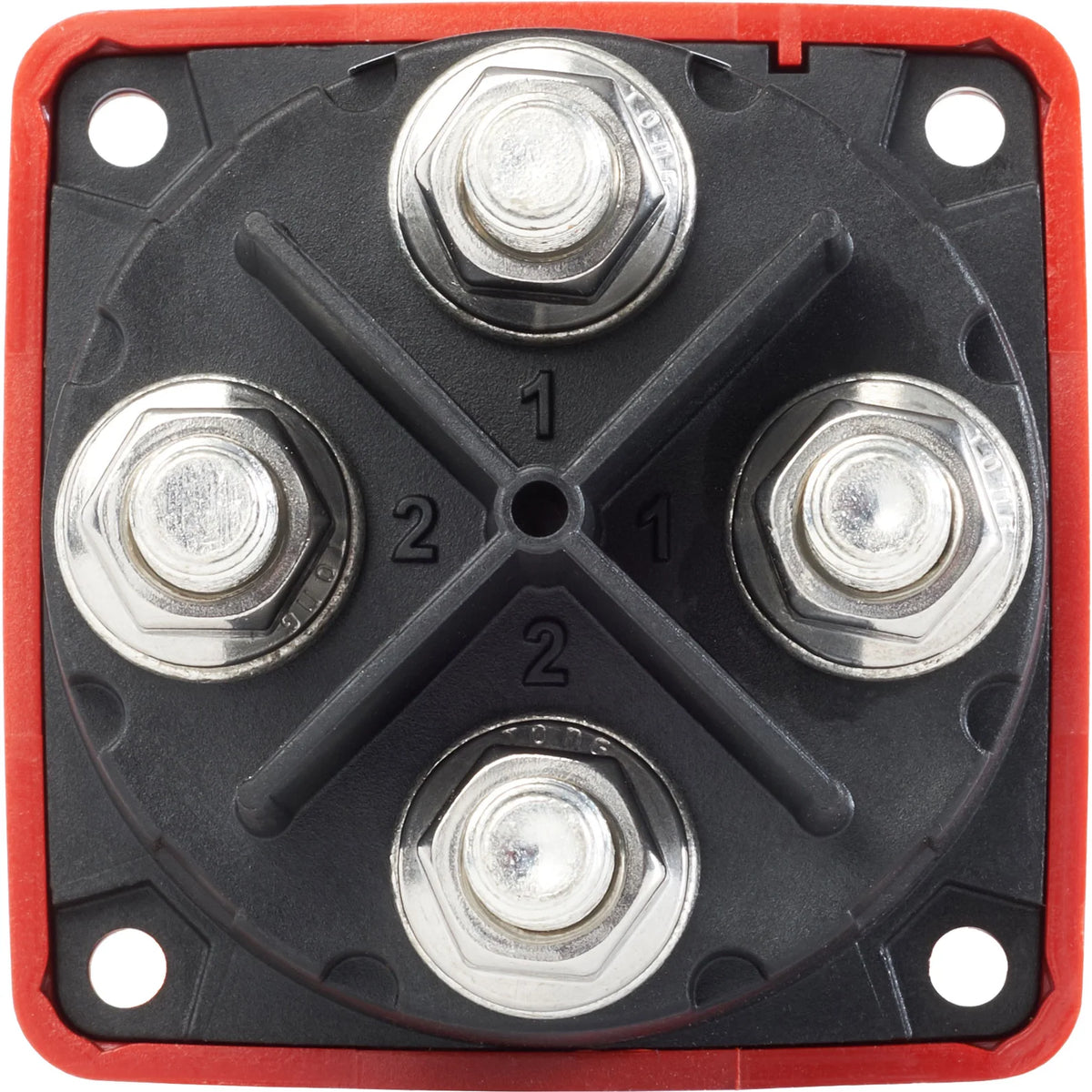 Blue Sea Systems m-Series Mini Dual Circuit Plus Battery Switch, 32V DC, 300A, 3 Position