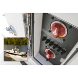 Blue Sea Systems m-Series Mini Dual Circuit Plus Battery Switch, 32V DC, 300A, 3 Position