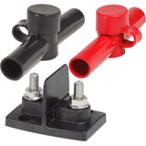 Blue Sea Systems Dual PowerPost Cable Connector, 48V DC, #10 Screw Mounting