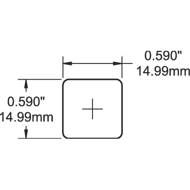 Blue Sea Systems Waterproof DC Label Kit, For WeatherDeck Waterproof Panels, Black Square Labels